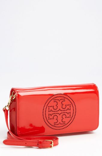  Perforated Logo Clutch 