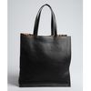 Yves Saint Laurent Black Leather Walky Large Tote in Black - Lyst