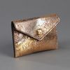 Alexander Mcqueen Card Holder in Gold - Lyst