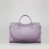 Balenciaga Giant 12 Nickel City Bag Glycine in Purple (glycine) - Lyst