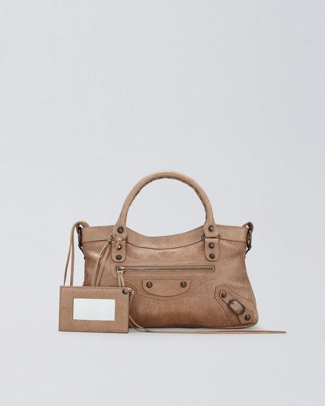 Balenciaga Classic First Tote, Seigle in Brown (seigle) - Lyst