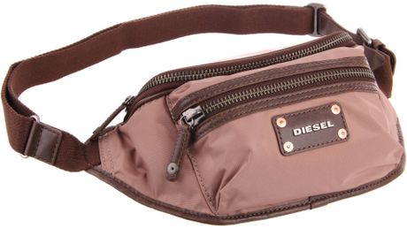 Diesel Diesel Bid Fanny Backpack in Gray (taupe grey) - Lyst