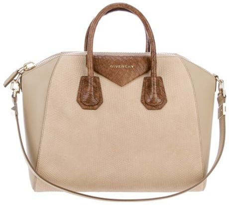 Givenchy Antigona Bag in Brown - Lyst
