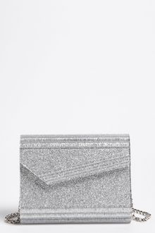 Jimmy Choo Glitter Clutch - Lyst