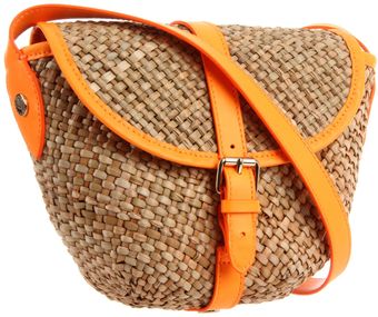  Marc By Marc Jacobs Preppy Straw Shoulder Bag 