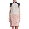 Marni People Print Shoulder Ruffle Dress in White - Lyst
