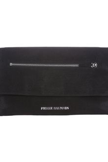 Pierre Balmain Leather Clutch - Lyst