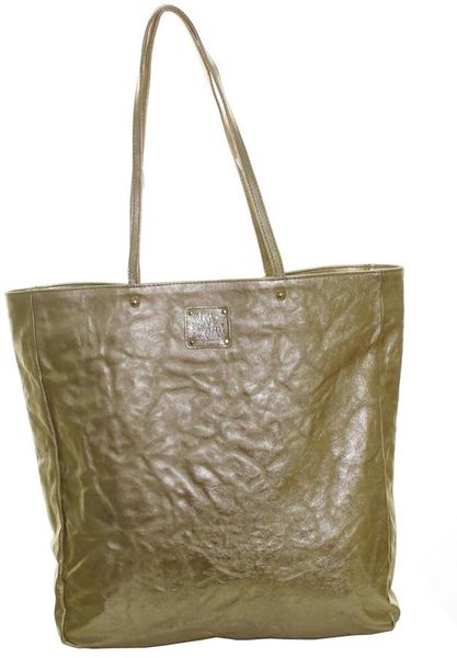 Sara Berman Remy Tote Metallic Gold in Gold - Lyst