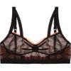 The Lake & Stars Miracle Box Honeycomb Lace and Fishnet Bra in Black - Lyst