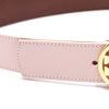Tory Burch Robinson Logo Belt in Pink - Lyst