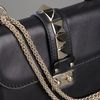 Valentino Studded Shoulder Bag in Black - Lyst
