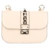 Valentino Studded Shoulder Bag in Beige (cream) - Lyst