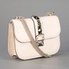 Valentino Studded Shoulder Bag in Beige (cream) - Lyst