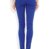 Victoria Beckham Twist Midrise Skinny Jeans in Blue (cobalt) - Lyst