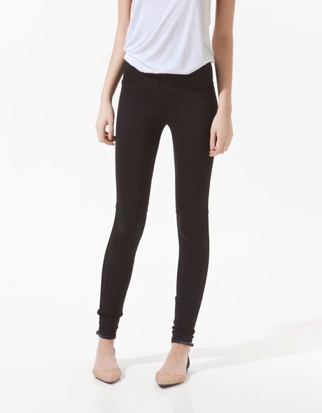 Zara Basic Leggings in Black