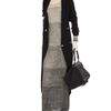 Acne Silk Trench Coat in Black - Lyst