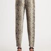 Elizabeth And James Snakeprint Nuri Pants in Beige (natural) - Lyst
