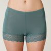 Free People Lace Trim Bike Shorts in Blue (moonrock) - Lyst
