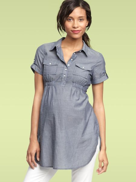 gap denim tunic