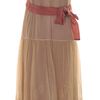 Hoss Intropia Ivory Lace Dress with Pink Ribbon in Beige (ivory) - Lyst