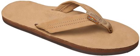 rainbow dark brown flip flops