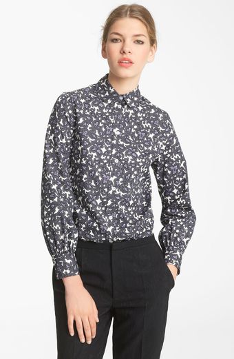 Marc Jacobs Paisley Print Poplin Shirt - Lyst