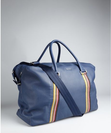 navy holdall bag