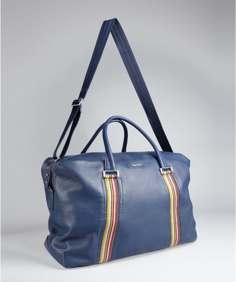 navy holdall bag