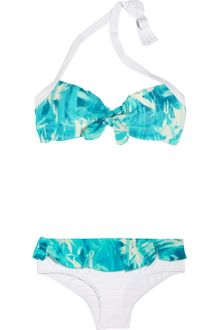 Pistol Panties Marilyn Printed Halterneck Bikini - Lyst