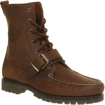  Ranger Lace Strap Boot Brandy Leather 