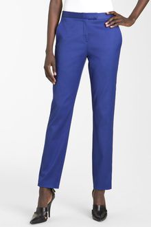 T By Alexander Wang Crop Twill Trousers - Lyst