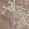 Valentino Pleated Lace Dress in Brown - Lyst