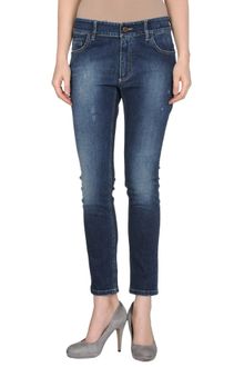 L'Autre Chose Denim Trousers - Lyst