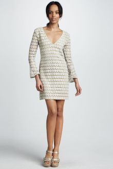 Mark + James By Badgley Mischka Crocheted Lace Cocktail Dress - Lyst