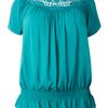 Samya Samya Detailed Top in Blue (jade) - Lyst