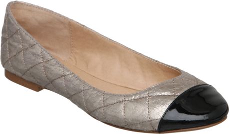 madden toecap quilted pumps sm steve silver