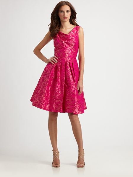 love by theia floral gown