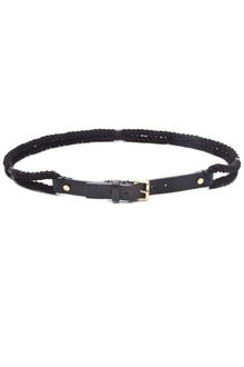 Tory Burch Leather and Rope Belt - Lyst