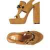 Viktor & Rolf Platform Sandals in Brown (camel) - Lyst