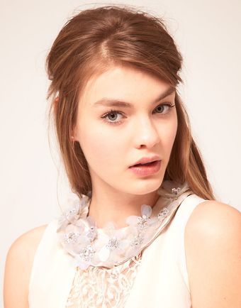  Asos 3d Flower Collar 