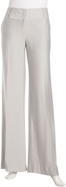 Bcbgmaxazria Carolyn Pants  in Gray (light dov) - Lyst