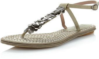  Beaded Thong Sandal 