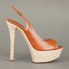 Casadei Platform Sandal in Brown - Lyst
