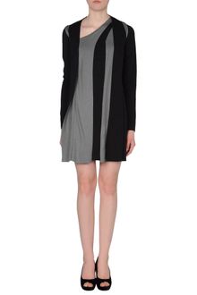 Jil Sander Navy Short Dress - Lyst