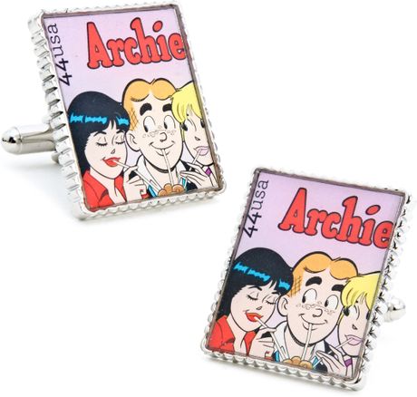 Penny Black 40 Archie Stamp Cuff Links in Multicolor for Men (null) - Lyst