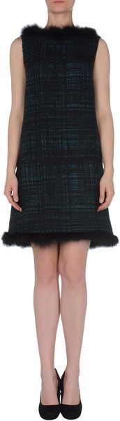 Prada Prada Short Dresses in Purple - Lyst