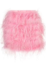 Topshop Premium Full Feather Skirt