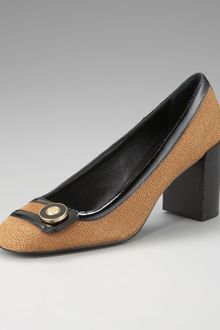 Tory Burch Caryn Chunky Heel Pump - Lyst