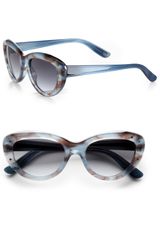 Bottega Veneta Small Catseye Acetate Sunglasses