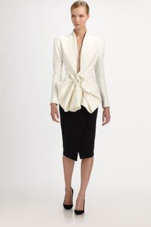 Donna Karan New York Fauxwrap Skirt - Lyst